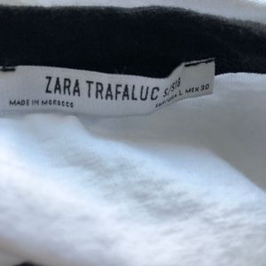 Zara Tops - NEW ZARA TRF REINVENT YOURSELF BLACK WHITE RINGER Zara Tops - NEW ZARA TRF REINVENT YOURSELF BLACK WHITE RINGER